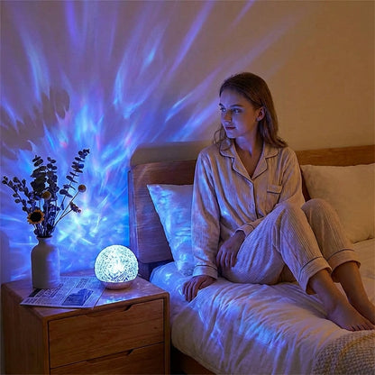 Color Changing Ocean Wave Table Lamp