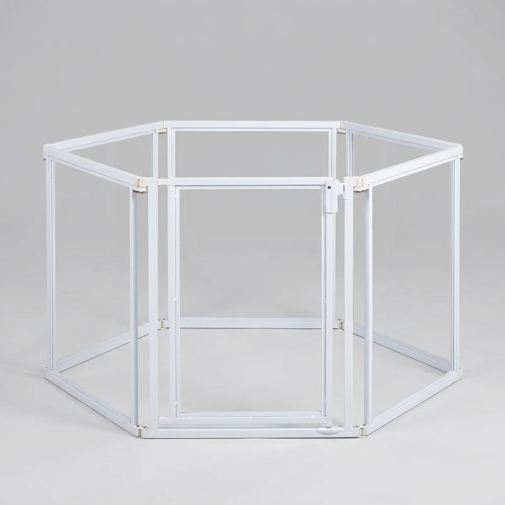 Acrylic Dog Play Pen - Fashinoza