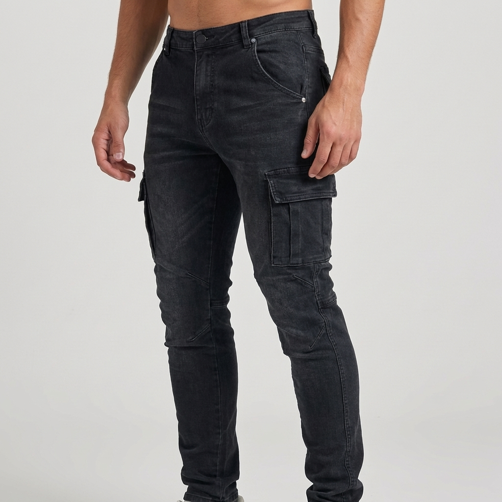 Men's Cargo Pants Cotton Relaxed Fit