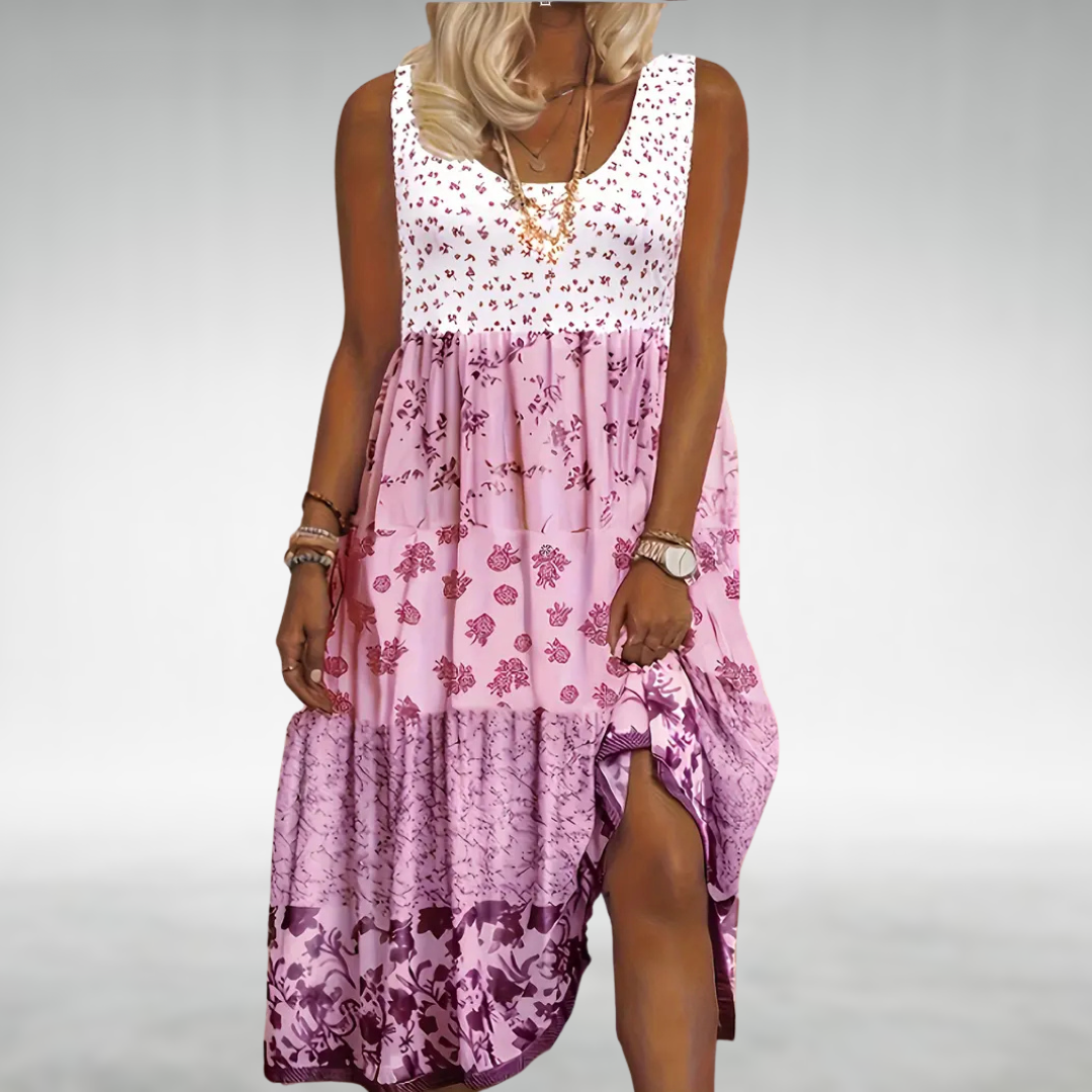 Women's Lace Evening Dress Elegant Flowy