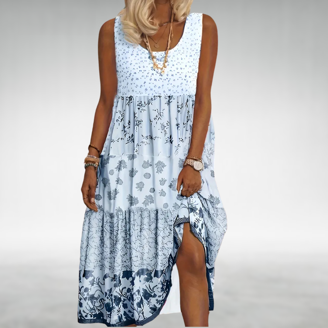 Women's Lace Evening Dress Elegant Flowy