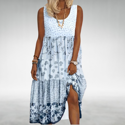 Women's Lace Evening Dress Elegant Flowy