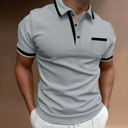 Men's Polo Shirt Classic Cotton Casual Wear