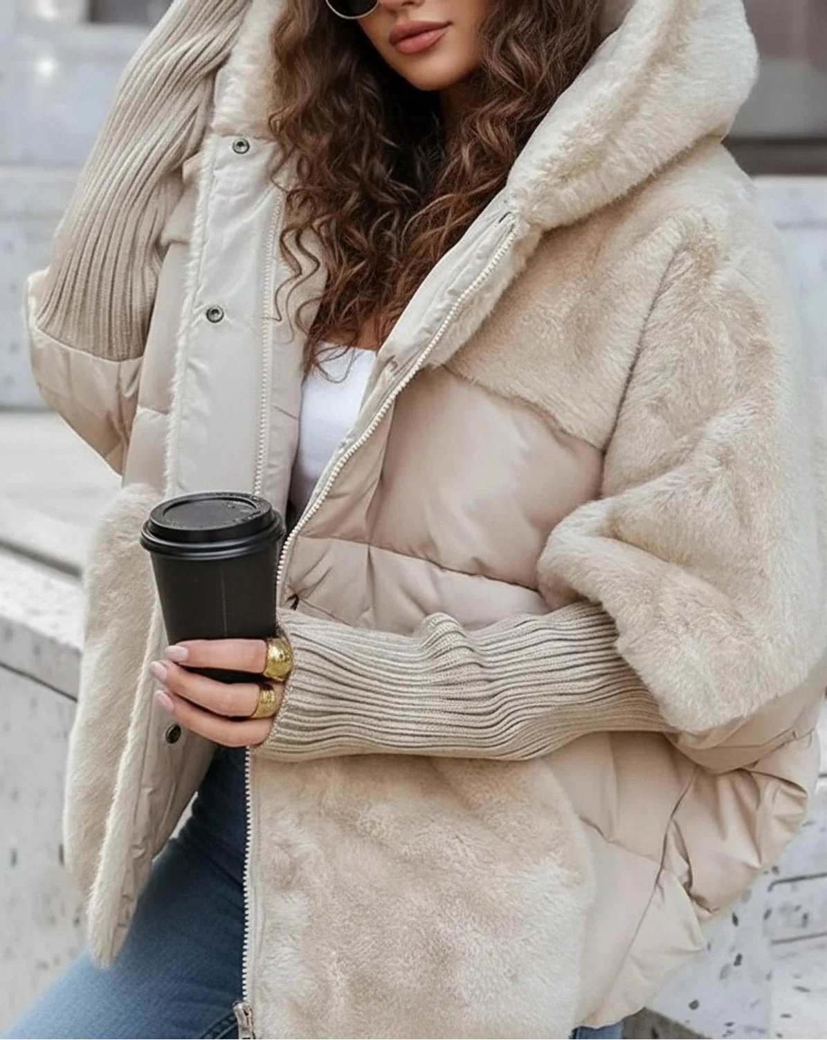 Women's Teddy Fleece Winter Jacket