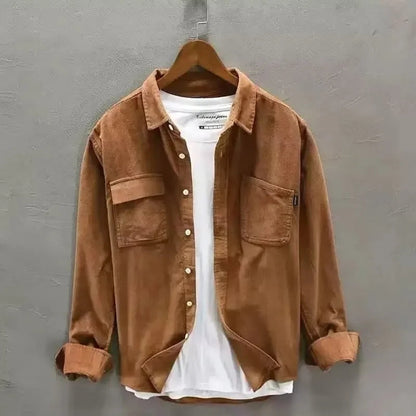 Image of Hugh | Men's Button-Down Casual Shirt