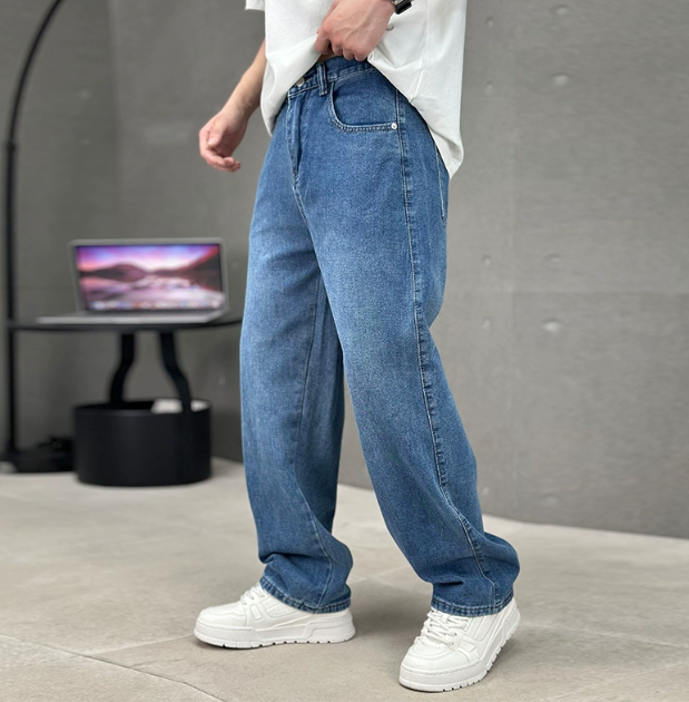Anthony | Men’s Spring Relaxed Fit Straight Jeans