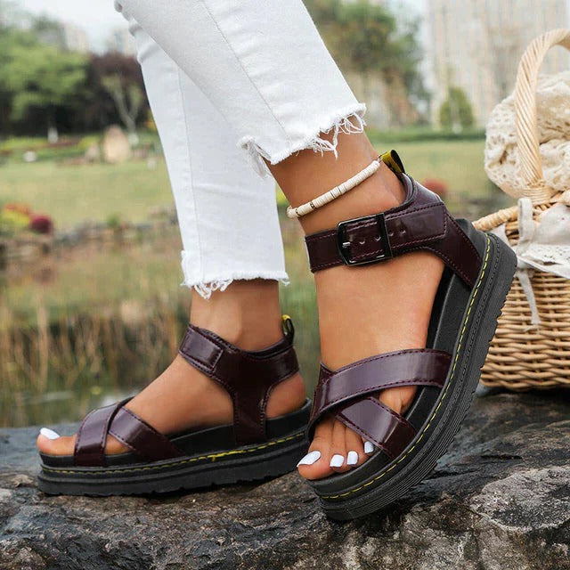 Women's Platform Ankle Strap Sandals