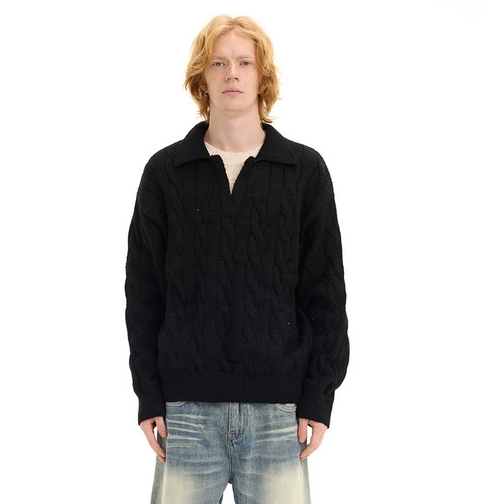 Billie | Relaxed Cable Knit Pullover