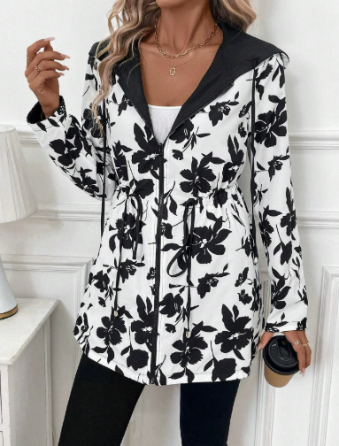 Women's Reversible Leopard Print Coat