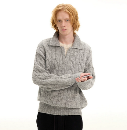 Billie | Relaxed Cable Knit Pullover