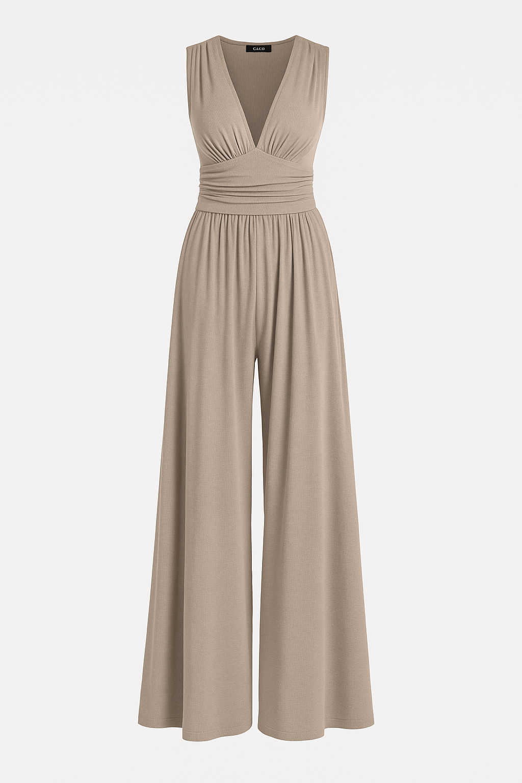 Women's Stretch Jumpsuit Wide Leg Comfortable