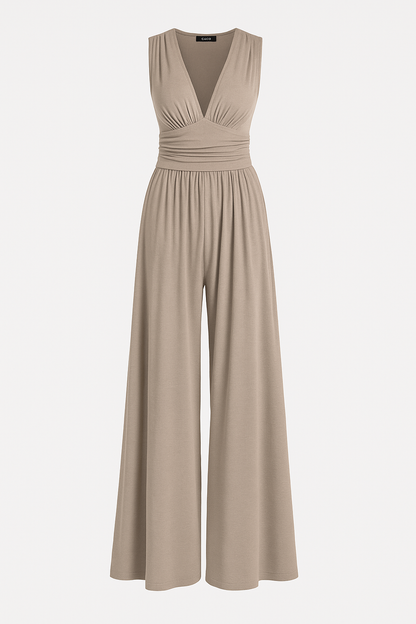 Women's Stretch Jumpsuit Wide Leg Comfortable