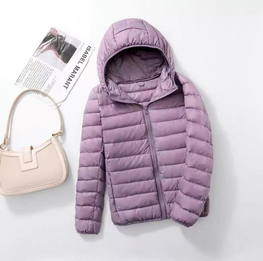 Women’s Lightweight Hooded Puffer Jacket