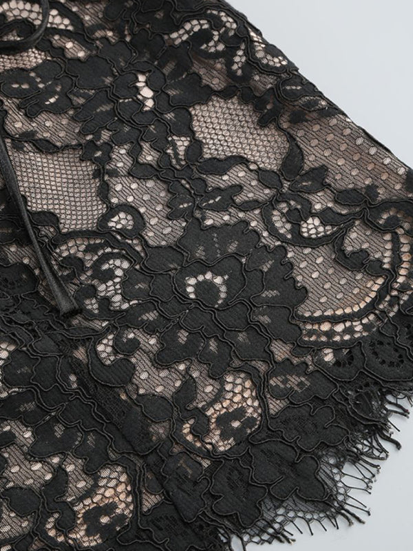 Freya Women's Lace Corset Mini Dress