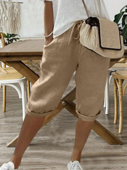 Women's Drawstring Shorts - 
Fashinoza