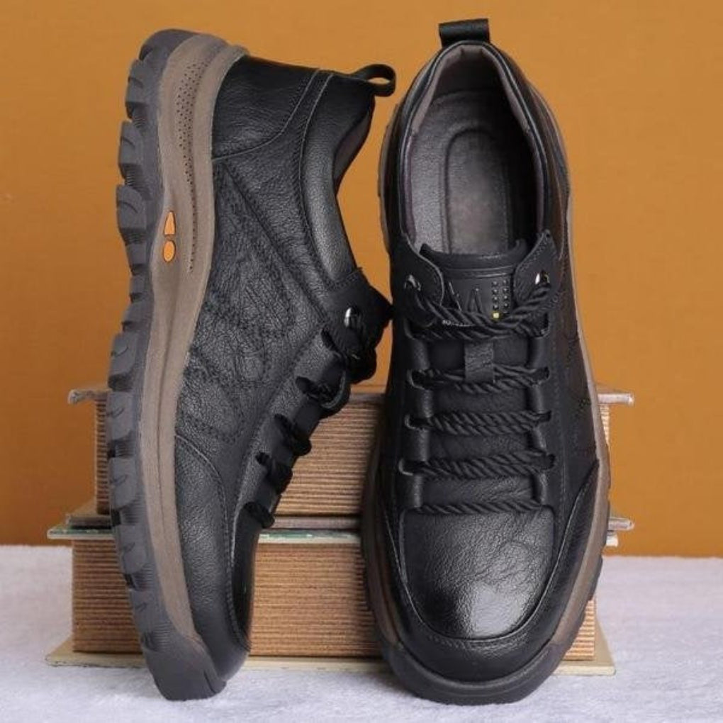Men's Leather Balance Shoes - Fashinoza