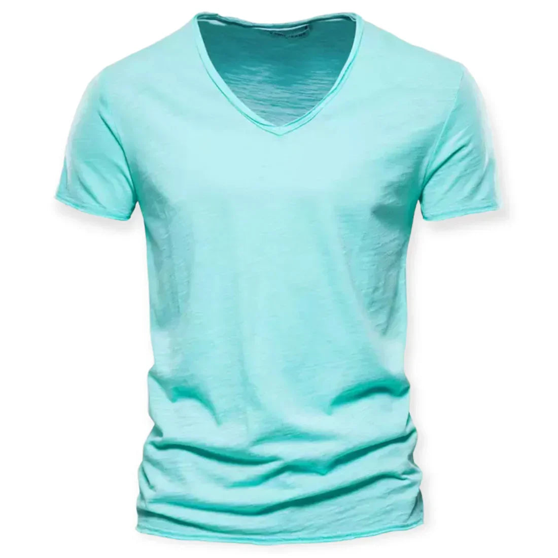 Men's V-Neck T-Shirt Cotton