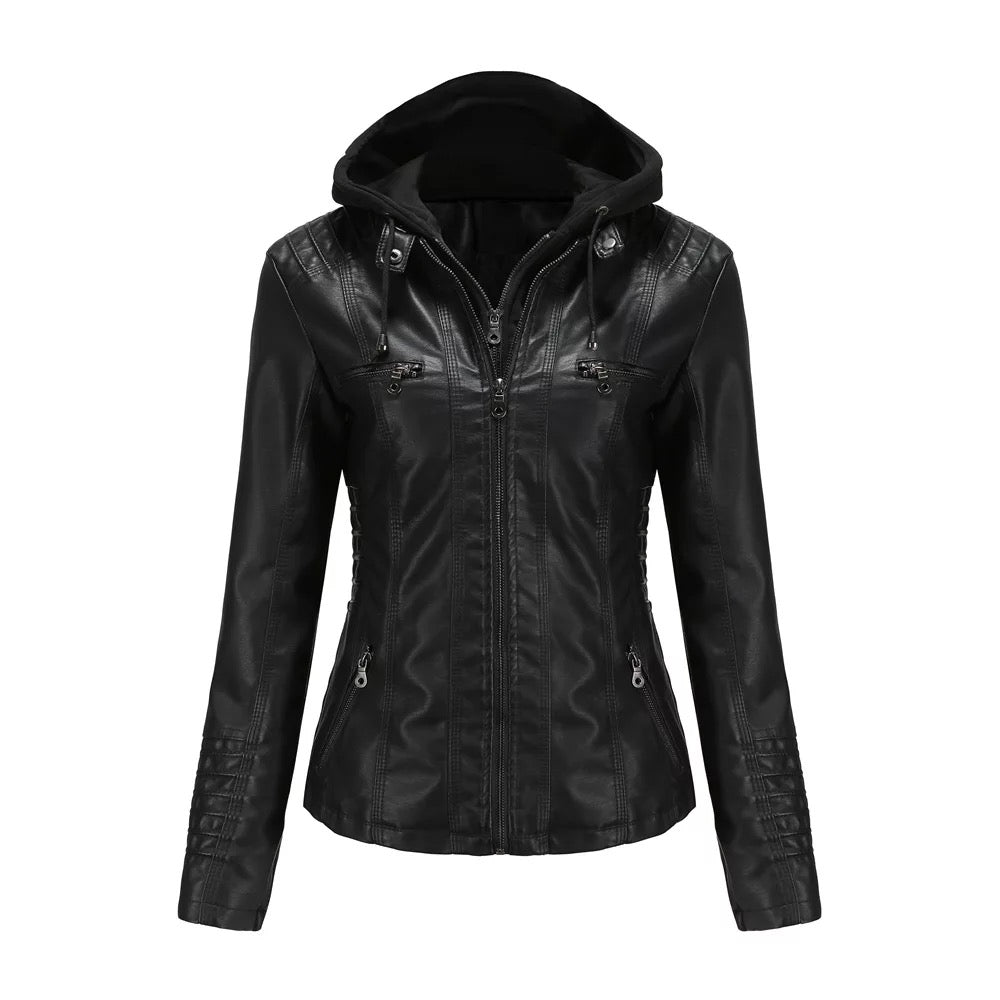Eco Leather Sport Jacket - 
Fashinoza