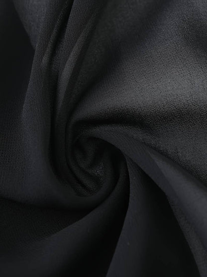 Women's Sheer Blouse 3/4 Sleeve Open Front