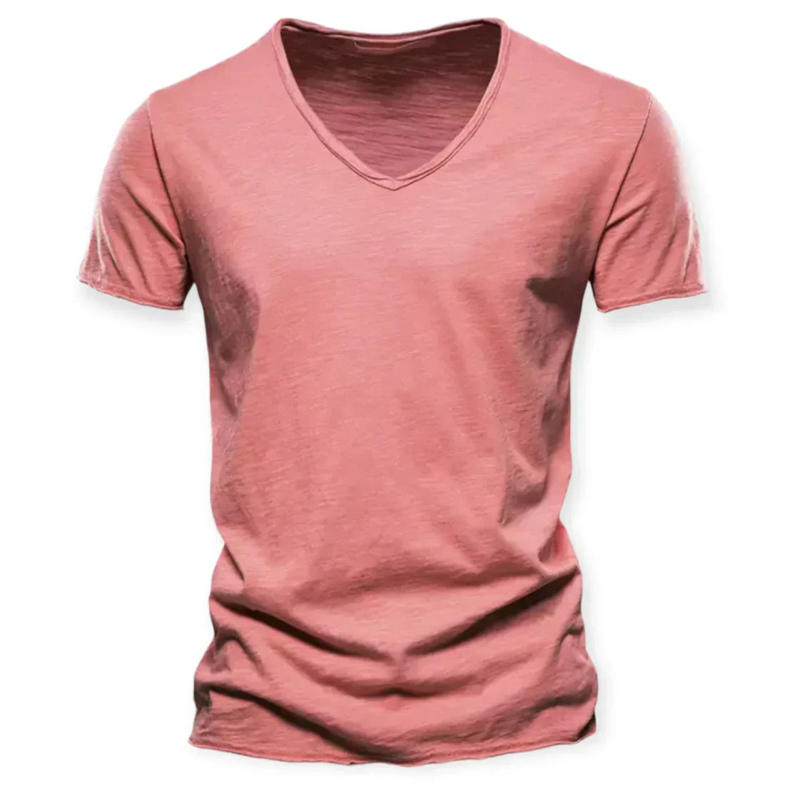Men's V-Neck T-Shirt Cotton