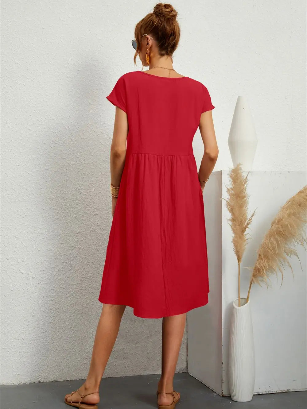 Women's Pocket Casual Dress