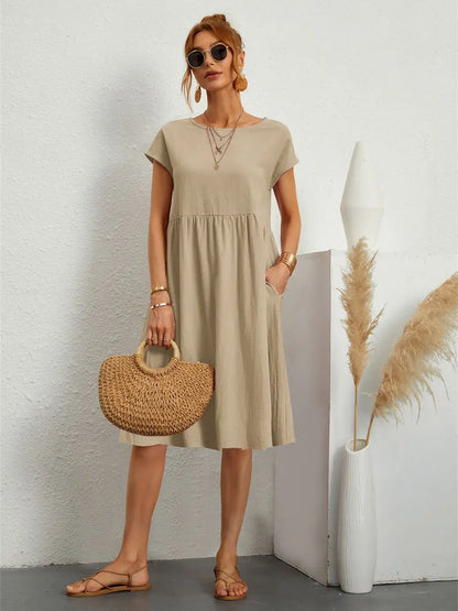 Women's Pocket Casual Dress
