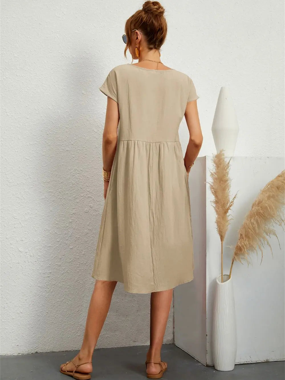 Women's Pocket Casual Dress