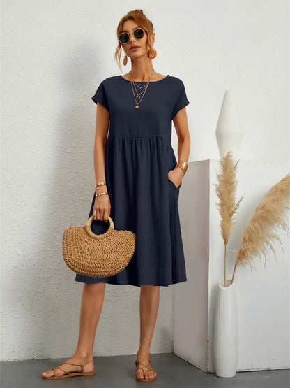 Women's Pocket Casual Dress