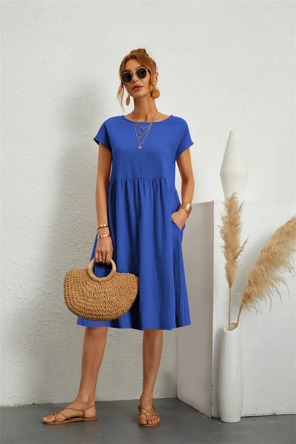 Women's Pocket Casual Dress