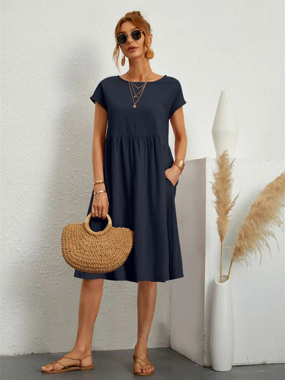 Women's Pocket Casual Dress