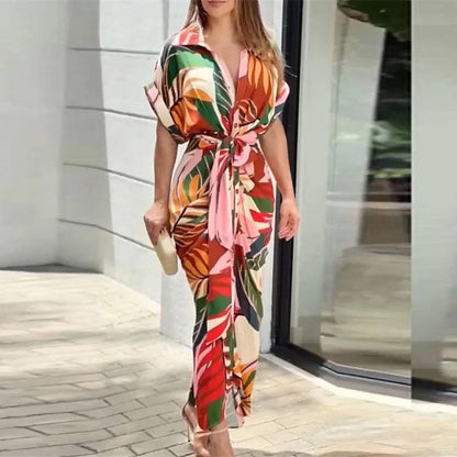 Women's Elegant Drape Dress Comfortable Summer Wear