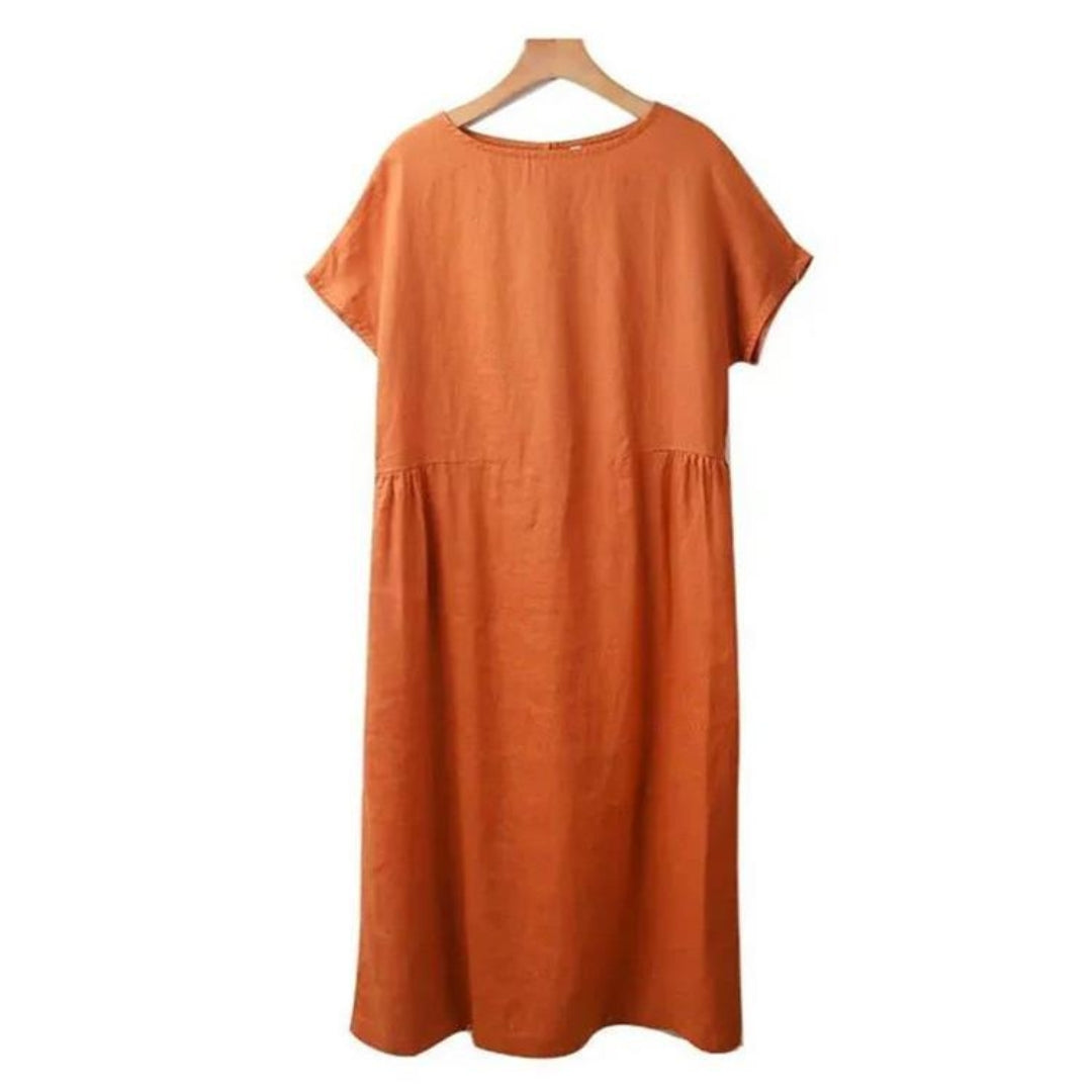 Women's Elegant Short Sleeve Summer Dress