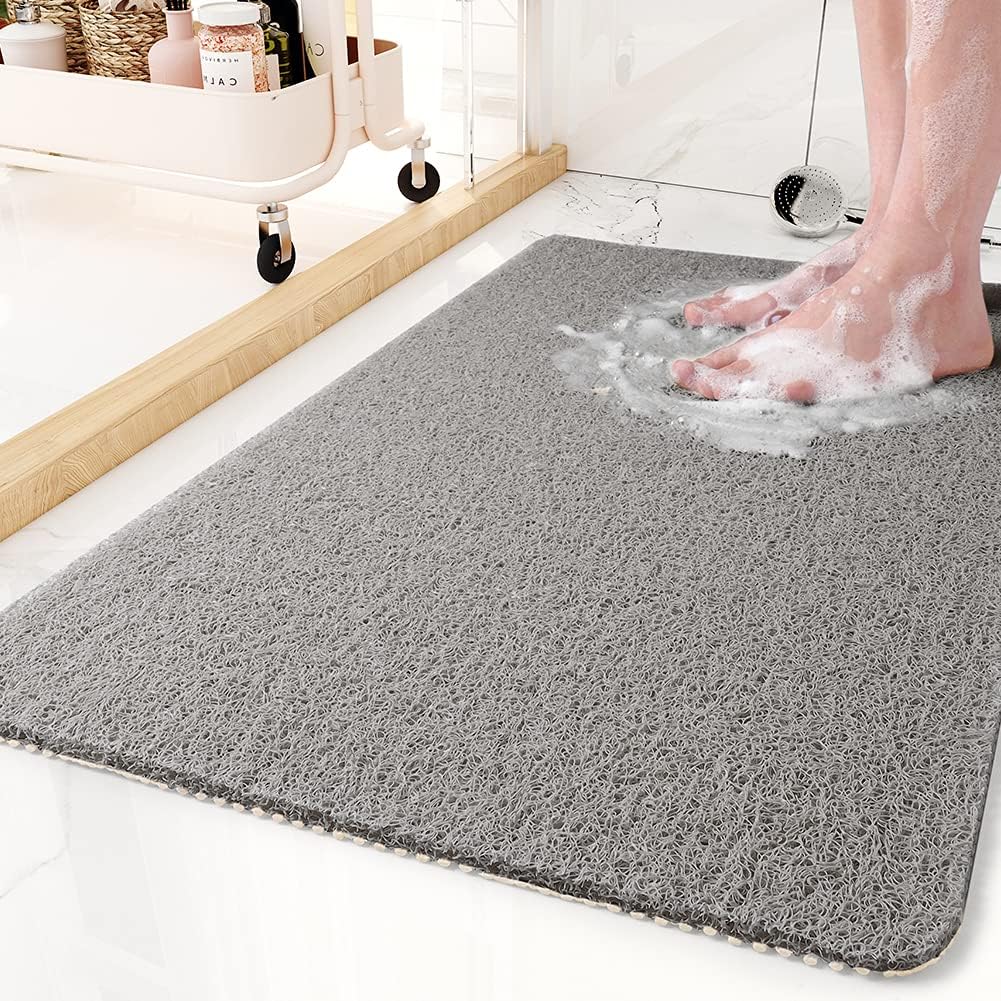 Pvc Bath Rug Non Slip Soft Massage Surface - Fashinoza