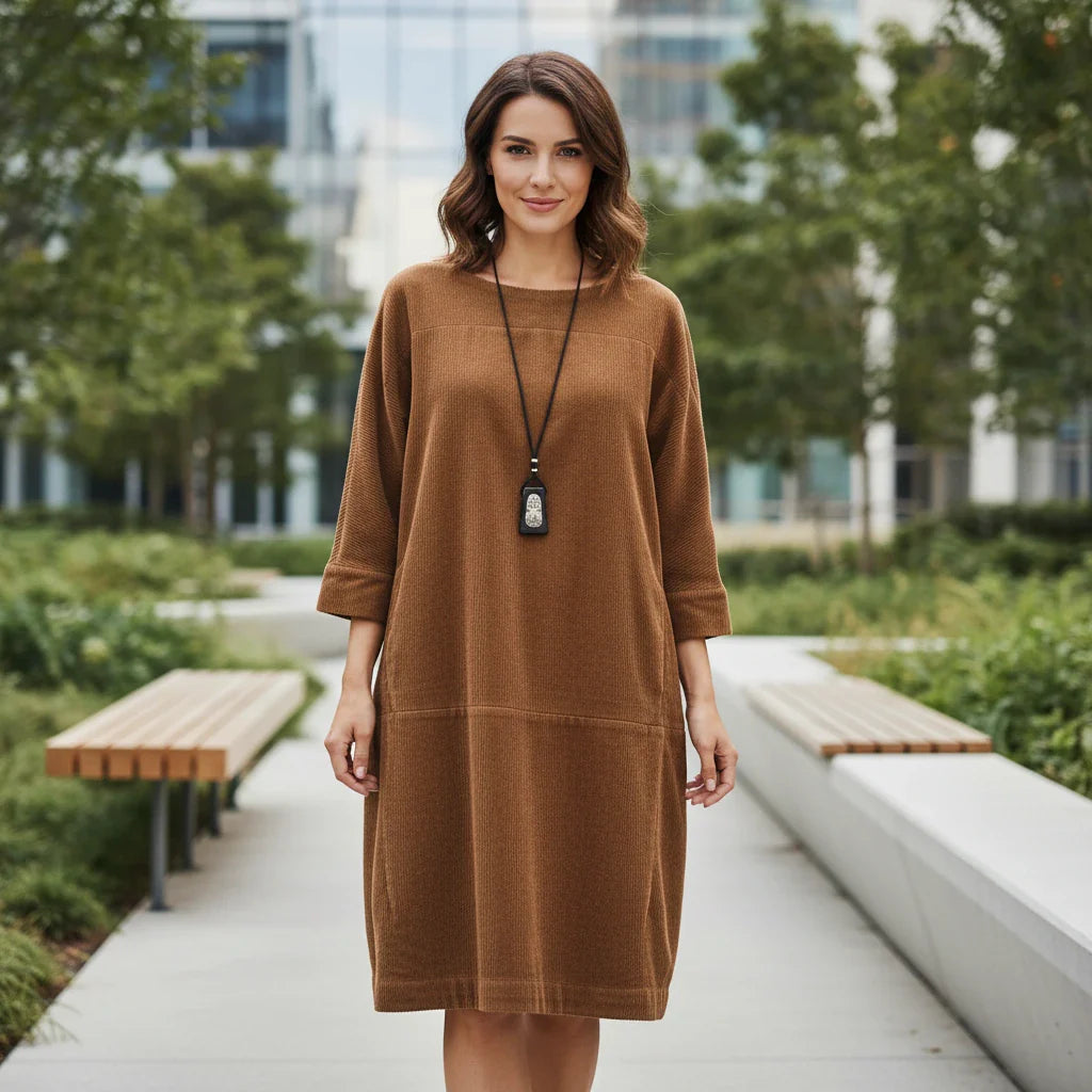 Relaxed Everyday Midi Dress