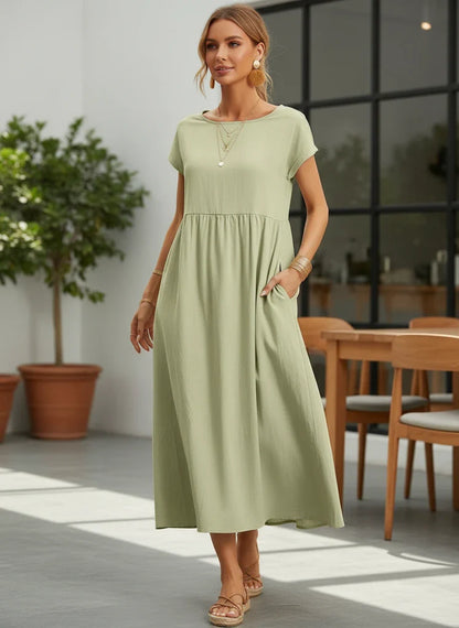 Relaxed Everyday Midi Dress