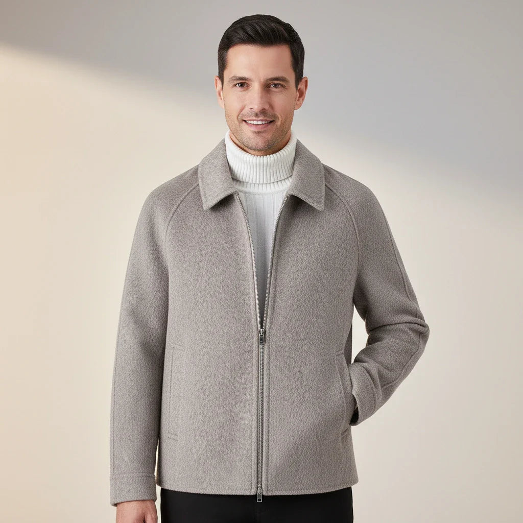 Ethan | Minimalist Winter Wool-Blend Jacket