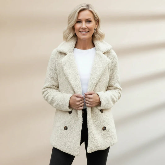 Women’s Corinne Cozy Teddy Coat for Everyday Warmth