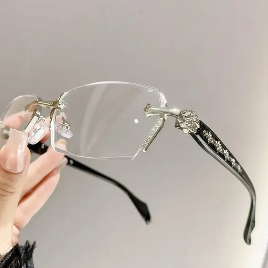 Men's Rimless Portofino Glasses - 
Fashinoza