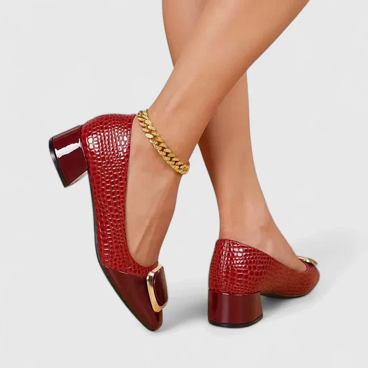 Women's Block Heels Closed-Toe