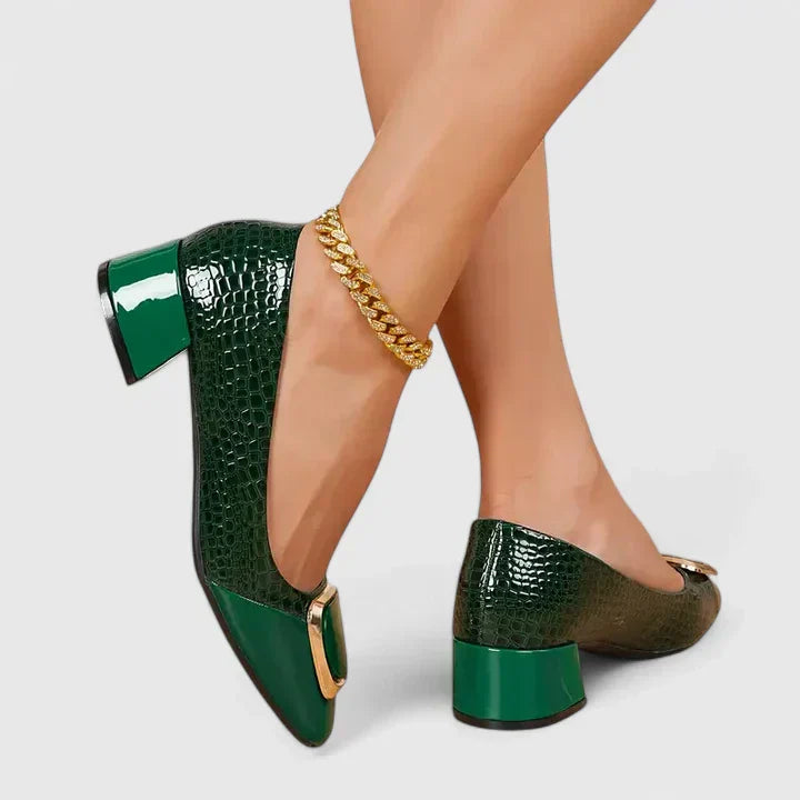 Women's Block Heels Closed-Toe