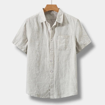 Men's Linen Dress Shirt