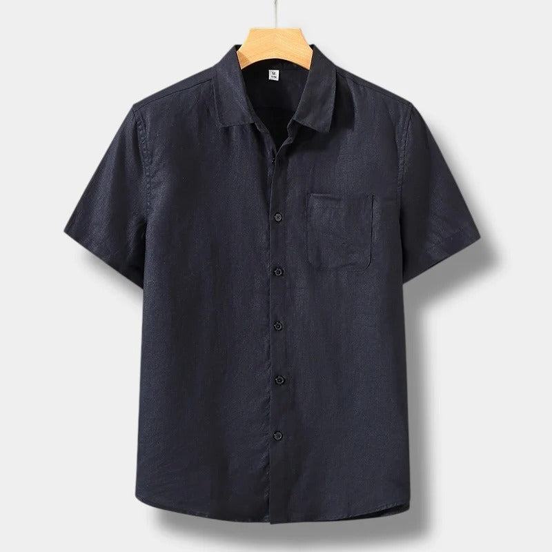 Men's Linen Dress Shirt