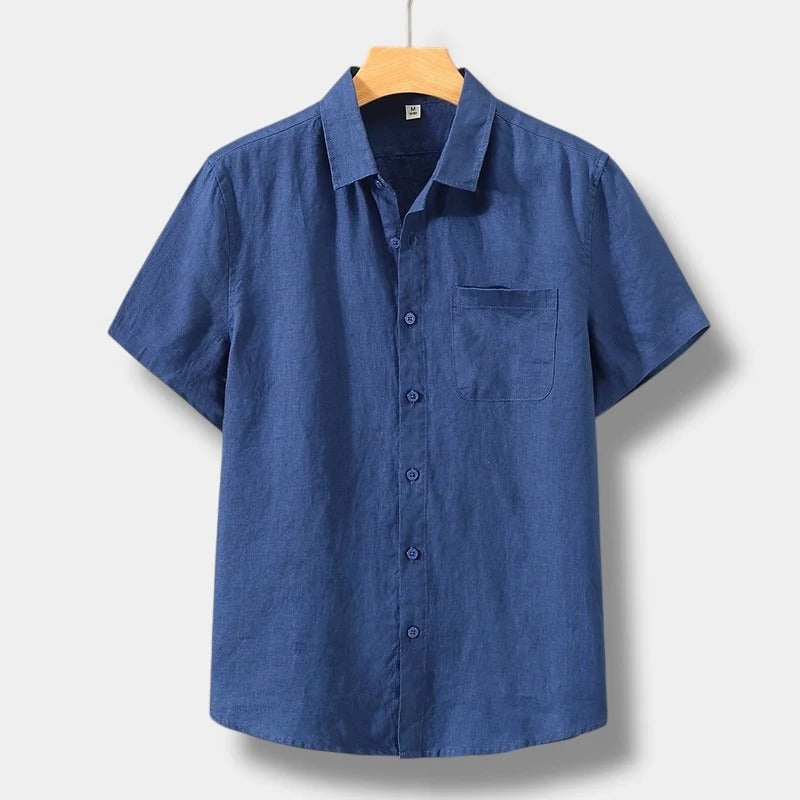 Men's Linen Dress Shirt