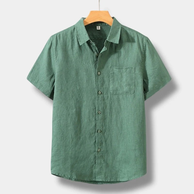 Men's Linen Dress Shirt