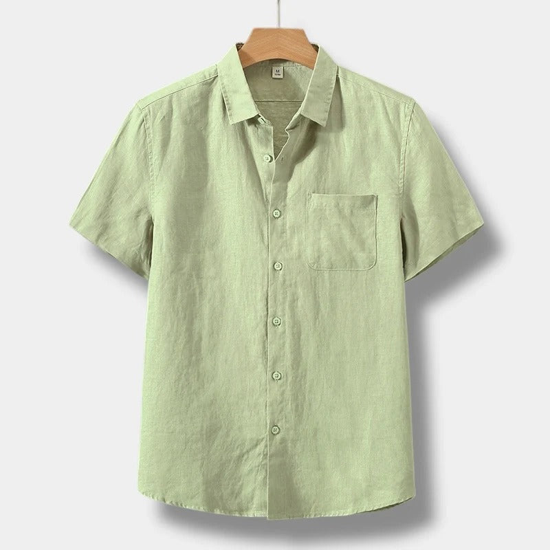 Men's Linen Dress Shirt