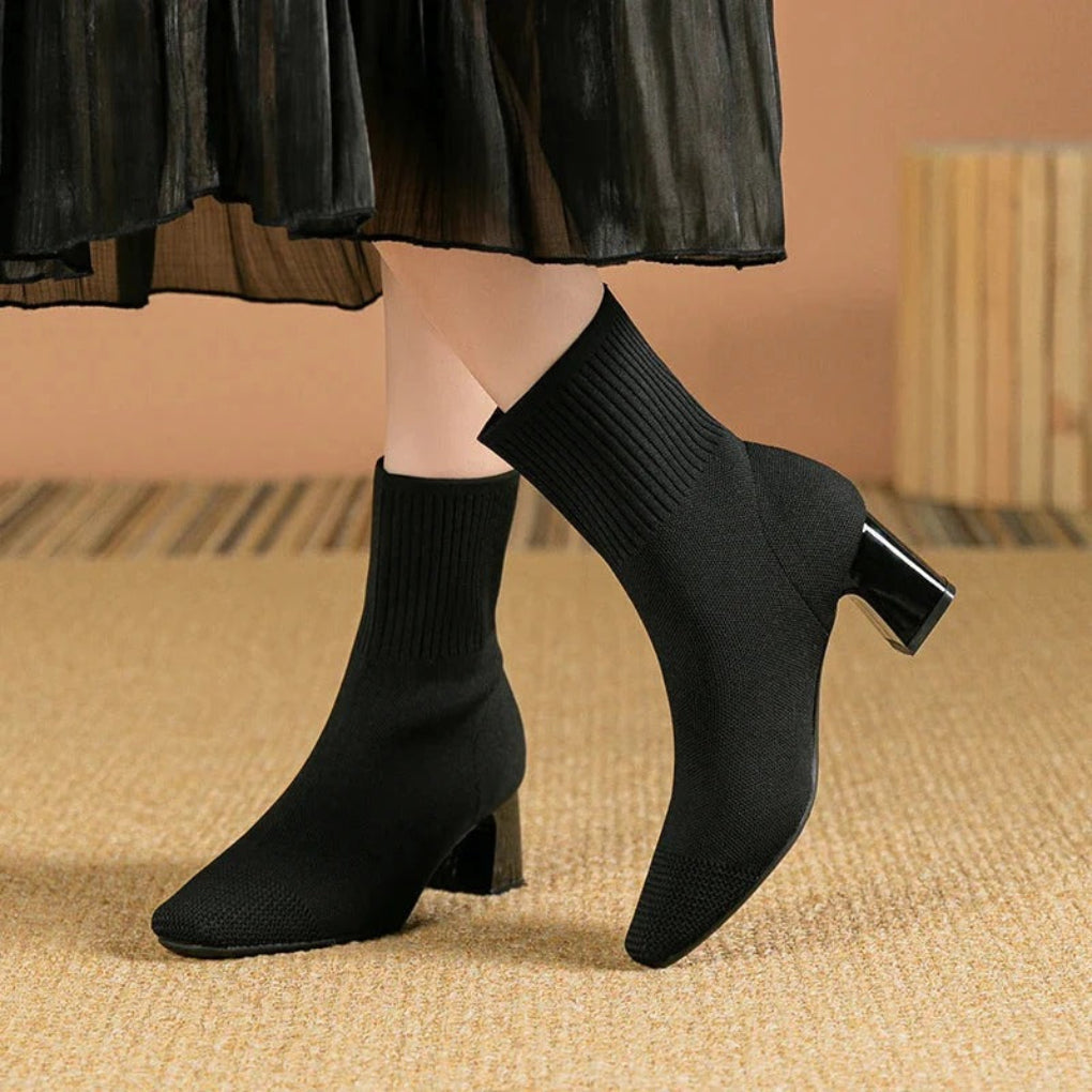 Women's Knitted Boot Socks Soft Comfort Edge - Fashinoza