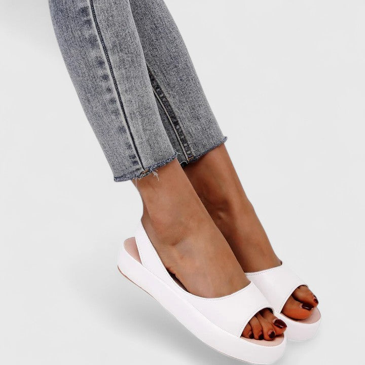 Women's Platform Wedge Slingback Sandals