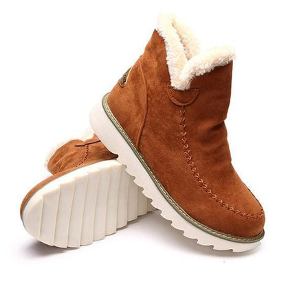 Women's Slip On Ankle Boots Lug Sole Low Style