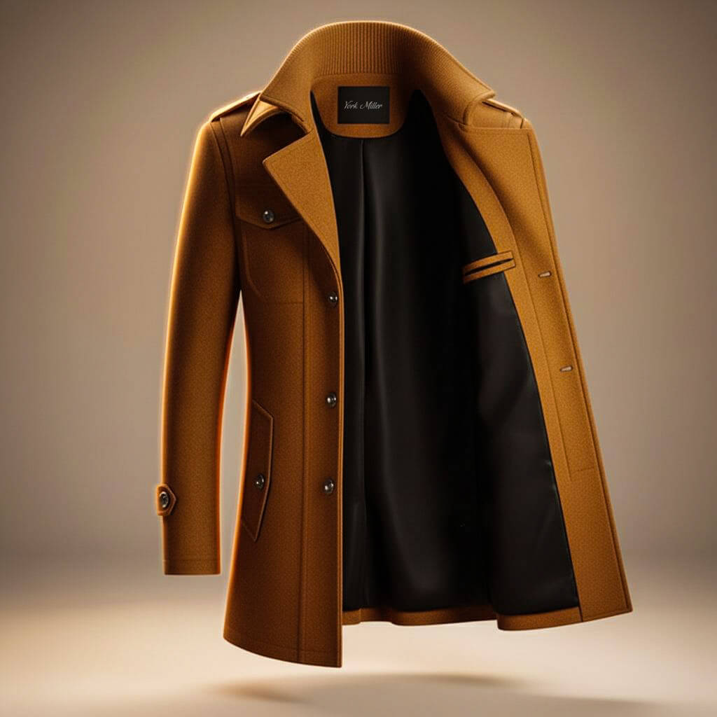 Matteo Legacy Men's Virgin Wool Overcoat
