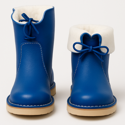 Women's Ankle Boots Contrast Stitching